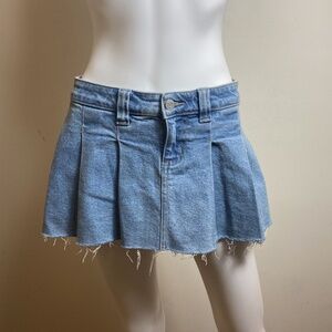 Deim pleated mini skirt
